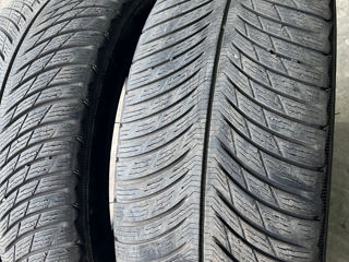 Продам 2 б.у шины 245/45 R18 Michelin Alpin 5 winter фото 2