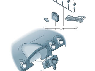 Audi 8P7054630 4 Sensor Park Distance Control For A3 S3 foto 5