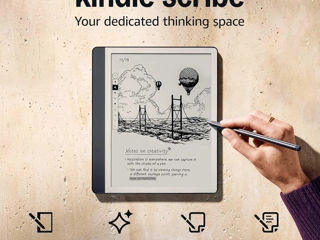 Amazon Kindle Scribe (64 ГБ) — обновлённый дисплей с ровными границами. Новый запечатаный фото 2