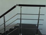 Перила ,  kозырьки из нержавейки    !!!  balustrade din inox si sticla , porti , garduri din inox foto 6