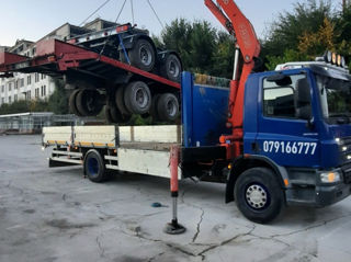 manipulator servicii de transport Chișinău foto 5