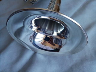 Vând trompeta Thomann TR 500 Silver Bb. Продам трубу Thomann TR 500 Silver Bb. foto 5