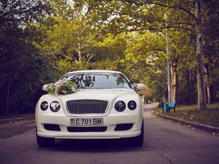 Bentley Continental GT Транспорт для торжеств/Тransport pentru ceremonie. De la 60€/zi (день) foto 6