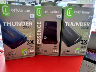 Новые в упаковке :  PowerBank CellularLine  20000 Mha foto 3