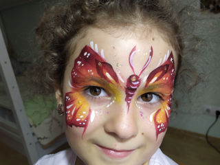 Pictura / desene pe fata pentru copii (face painting) / рисунки на лице для детей, аквагрим