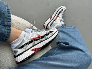 Nike P 6000 White Silver Red Unisex 36-45 foto 3