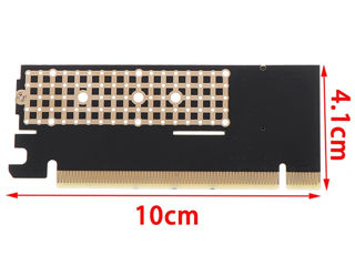 Переходники Pcie - NVME, Pcie - SATA III, (M.2 NVME SSD Ngff to Pcie 3.0 X16, Х4, Х1) фото 7