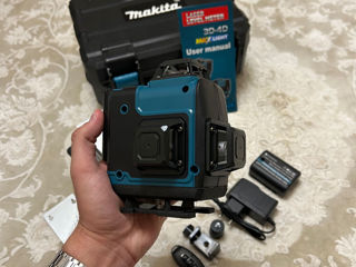 Laser 4D Makita 16linii + case + magnet + 2 acumulatoare + telecomandă +  garantie + livrare gratis foto 7