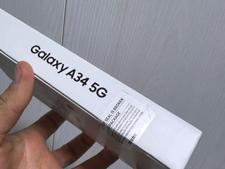 Samsung A34 5G 8/256gb black новый запечатанный оригинал