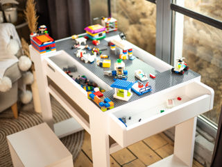 Masa pentru Lego. Лего стол. Blocuri pentru constructie foto 5