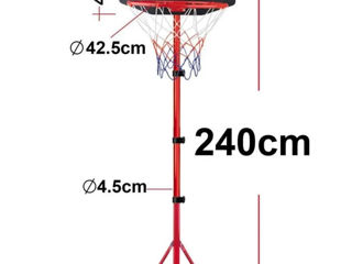 Coș Basketball 240 cm - Livrare toată Moldova foto 2