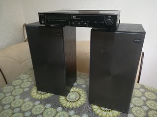 RFT HMK V100 integrated amplifier + Wega Germany Hi Fi колонки foto 10