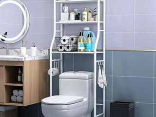 Raft /organizator  pentru wc + perie de silicon pentru  wc cadou !! foto 2