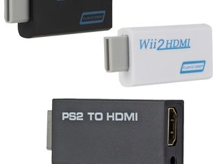 Adapter для SONY  play station 2 to hdmi  150 лей/Консоли Nintendo Wii toHDMI- 150 лей foto 2