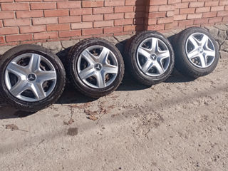 5/112 ,  R 16  , Mercedes , ET 41 , 7.5 J + 205 55 16 iarna .