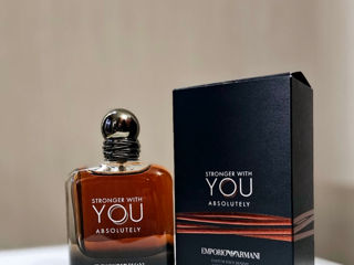 E.ARMANI Stronger With You Absolutely, 100 ml , nou  !