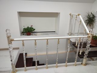 Перила из нержавейки , плексиглас и алюминия!!! balustrade din inox , plexiglas si aluminiu. foto 15