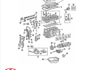 Балансировочный вал Toyota 1360128021 foto 2