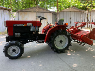 Японский трактор Mitsubishi MT13 + культиватор фото 0