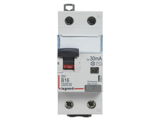 Comutator diferential Legrand DX3, RCD (RCBO) 10 A, 30 mA, B16 foto 2