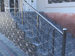 Balustrade din inox / перила из нержавейки foto 12