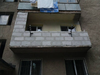 Reparatie balcon. Alungirea balconului, demolarea. Renovarea și extinderea balcoanelor și loggii. foto 2