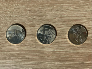 Французские серебряные коллекционные монеты liberte egalite fraternite