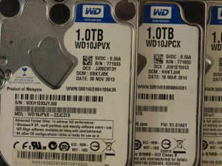 Жесткие диски HDD 1000GB (1TB) foto 8