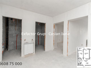 Apartament cu 2 camere, 68 m², Buiucani, Chișinău foto 7