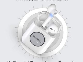 Headphones Casti Bluetooth Fara Fir Наушники беспроводные foto 5