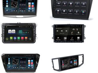 Штатная магнитола 8-9-10-дюймов  Android 11Volkswagen-Audi-Skoda-Seat .Камера в подарок