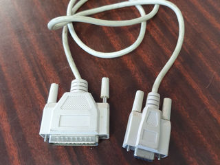 Cablu imprimanta usb a-b; Cablu serial db9-db25 foto 5