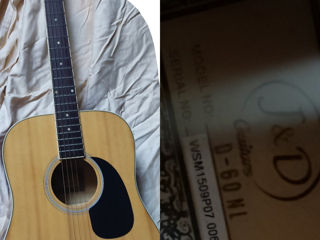 Aria, J&D, guitar Dreadnought Western (rock, blus, jazz ( marime max фото 6
