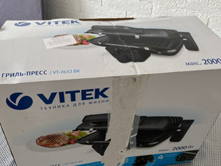 Grill-barbeque electric Vitek VT-2632 / Гриль-барбекю электрический Vitek VT-2632 Б/У foto 4