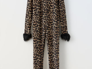 Costum leopard Halloween fetiță Zara 8-9 ani foto 4