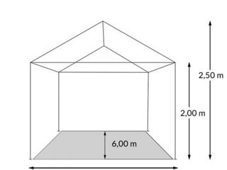 Pavilion, cort. 3x6 m. Павильон крытый, палатка. foto 6