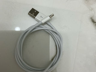 Cablu pentru iPhone Lightning USB 1m foto 2