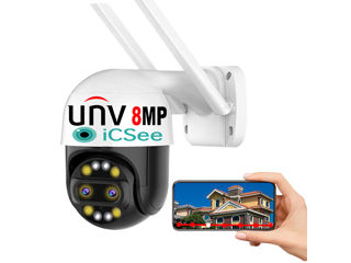 8MP UNV Camera IP Robot x8 Zoom 4K UHD Microfom Cruizer фото 1