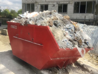 Вывоз мусора контейнер 8м3 evacuarea gunoiului demolări curățirea ternului