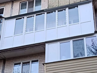 Alungirea balconului, demolarea, repararea balconului acoperiselor.Ремонт балконов кладка расширение