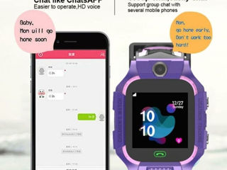 Ceas telefon pentru copii, cu cartela sim foto 4