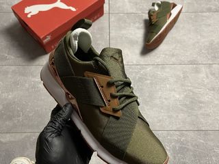 puma muse metal green