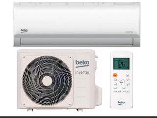 Beko inverter 12.000btu sigilat, 35m2, plus 3 metri de ţeavă în set foto 2