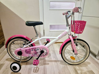 Bicicleta fete BTWIN ca Noua. Mase in italy 75 euro