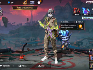Vând cont Free fire  foto 0