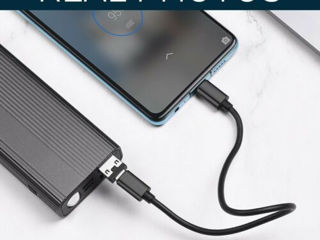 Hoco Telefon multifuncțional Hoco cablu de încărcare rapidă tip C Adaptor cablu micro USB foto 5