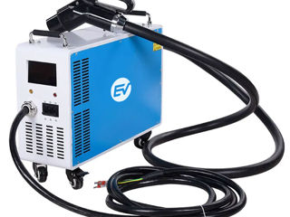 Stație de încărcare rapidă portabilă DC EV GB/T, 40kW, 380V (Trifazat)