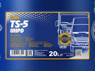Ulei camioane MANNOL 7105 TS-5 UHPD 10W-40 20 L foto 2