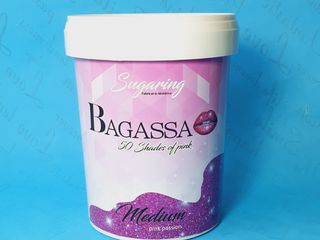Bagassa 50 shades of pink Medium - сахарная паста розовая страсть 1400 гр