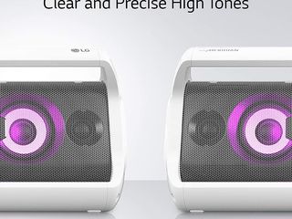 LG PK7W XBOOM Go Water-Resistant Wireless Bluetooth Party Speaker with Up To 22 Hours Playback - Whi foto 9